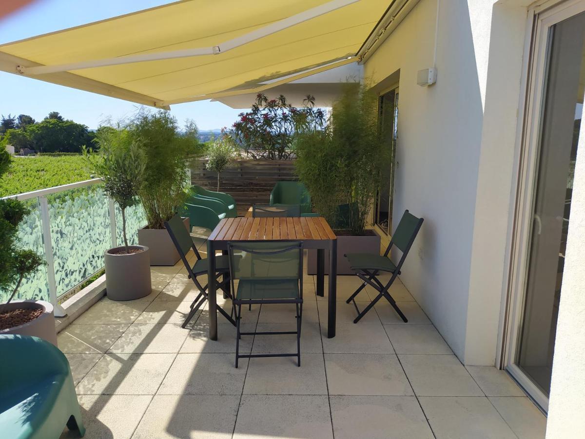 Appartement 4 Personnes, Grande Terrasse, Parking Prive, Wifi Montpellier Exterior foto